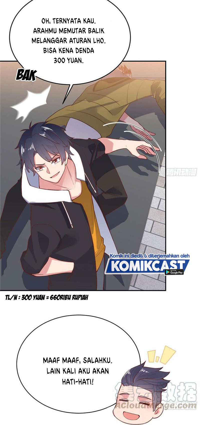 Carrying The Goddess Along Chapter 55 Gambar 16